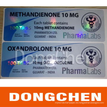 Holograma Testosterone Propionate 100mg / Ml 10 Ml etiquetas